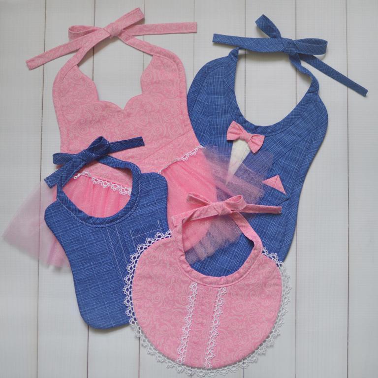 Millie B Bibs Night at the Ballet sewing pattern