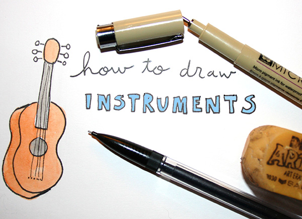 How to draw instruments