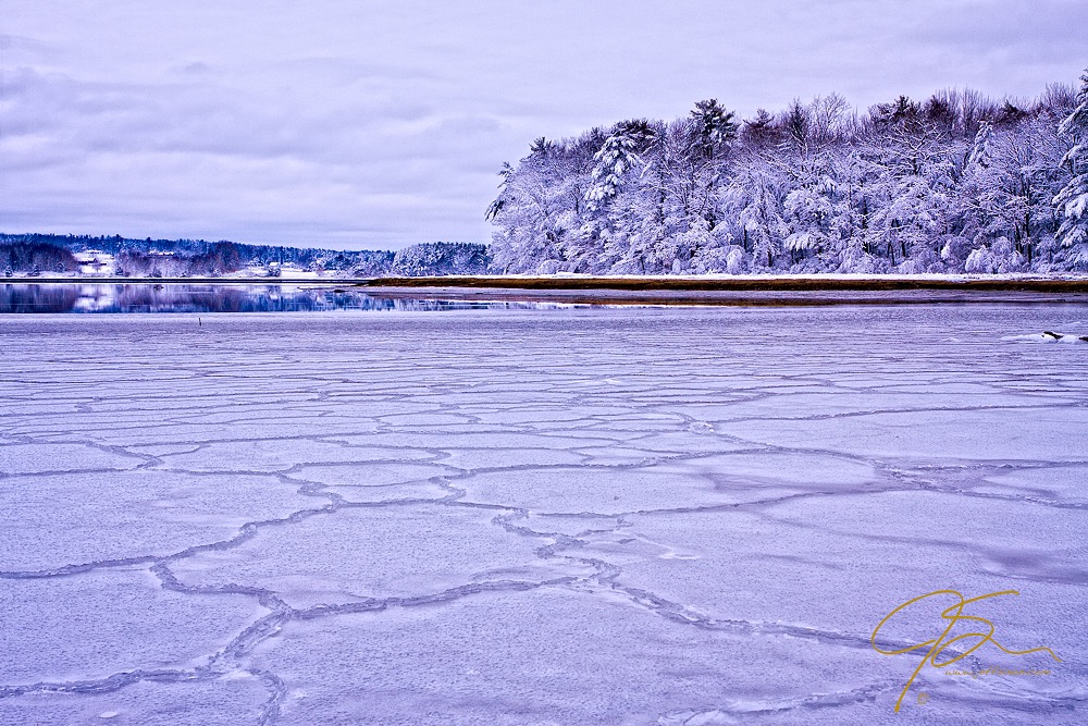 Patterns In The Ice, Royalls Cove, Dover, NH