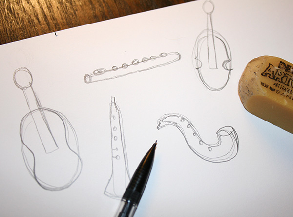 Refined instrument shapes