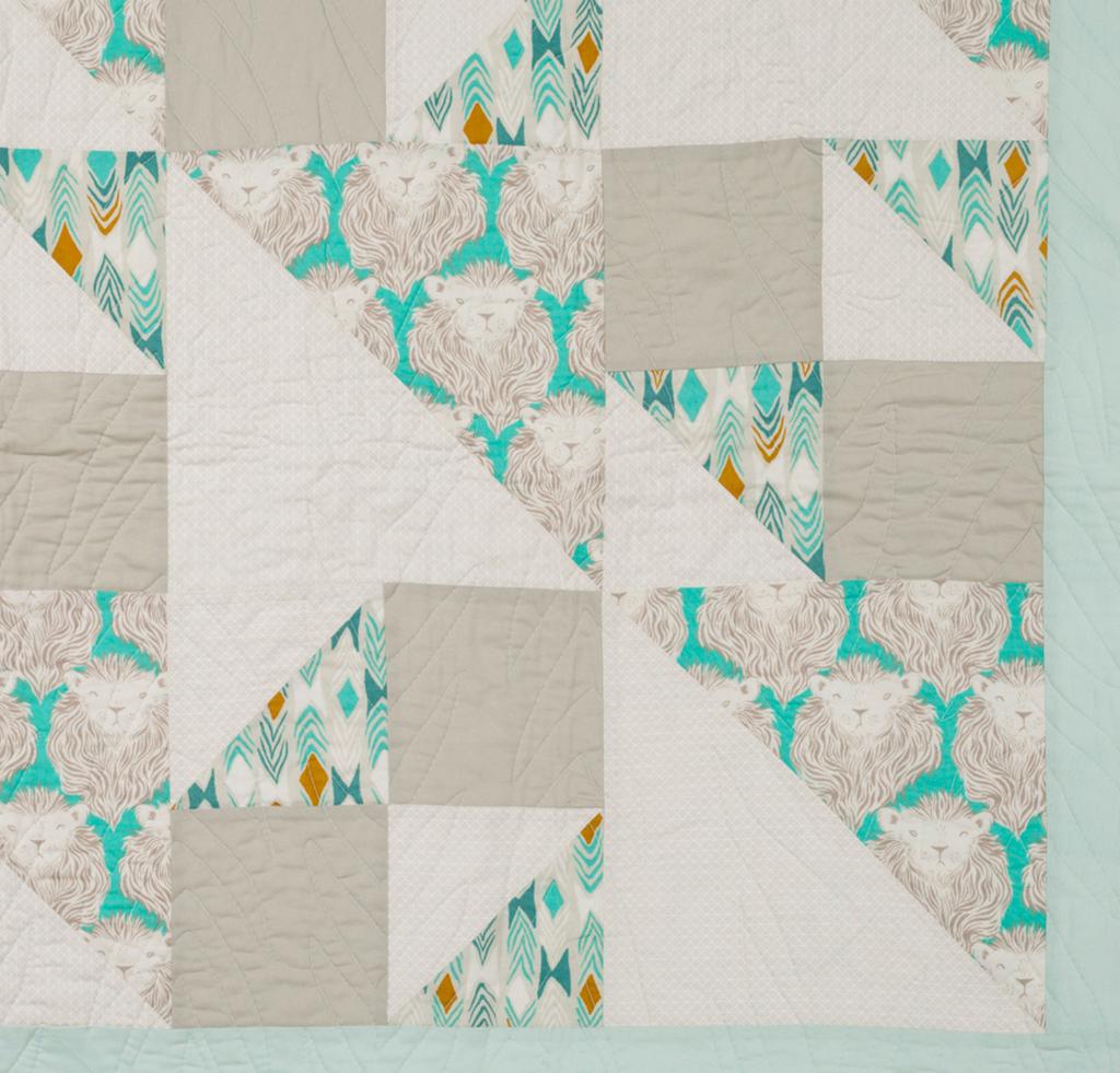 Mezzanine Quilt Kit close up