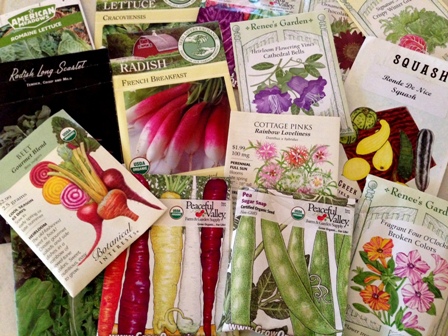 Valuable information is on seed packaging