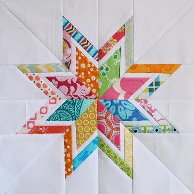 Lone Starburst Paper Piecing Templates