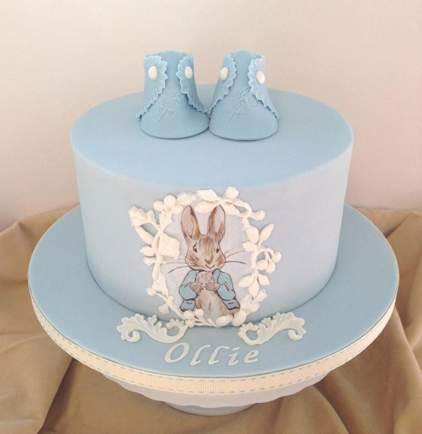 Peter Rabbit christening cake by Bluprint member Artful Bakery