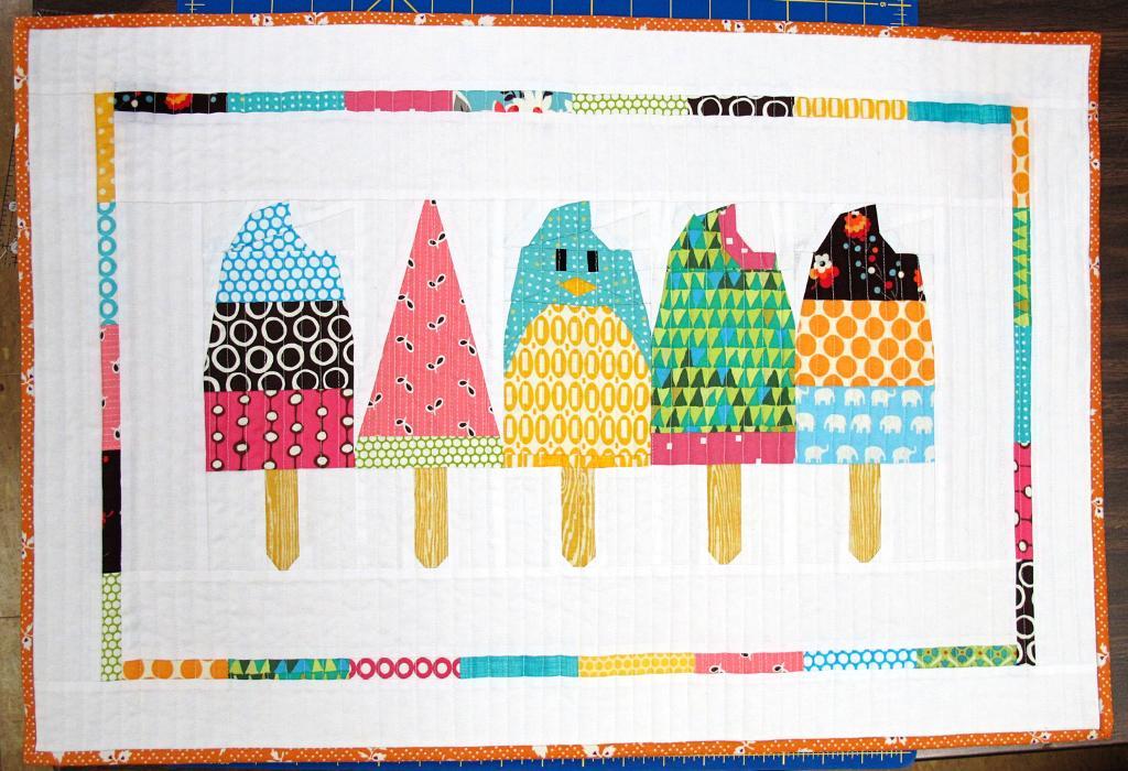 popsicle doll quilt