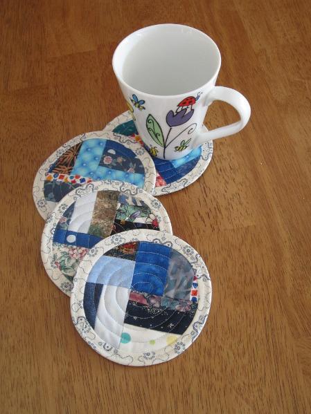 Scrap busting coasters