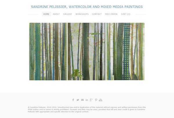 sandrine pelissier website