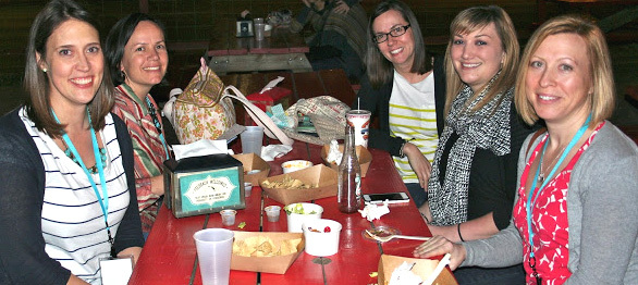2013 Quiltcon dinner