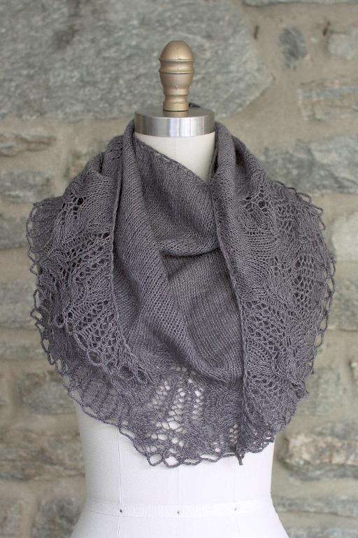 Trufa Shawl knitting kit