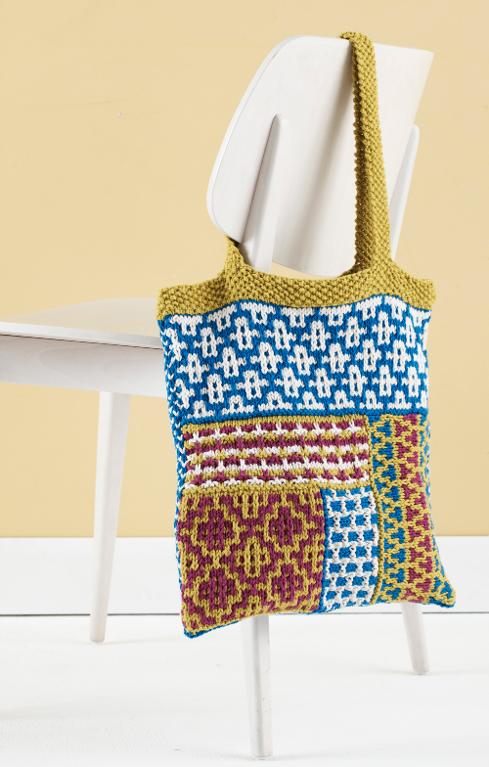 Kitchen Cotton Mosaic Tote