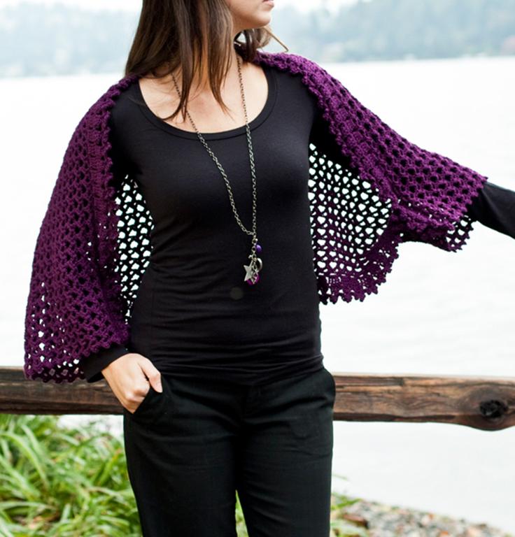 Lace Shoulderette crochet kit