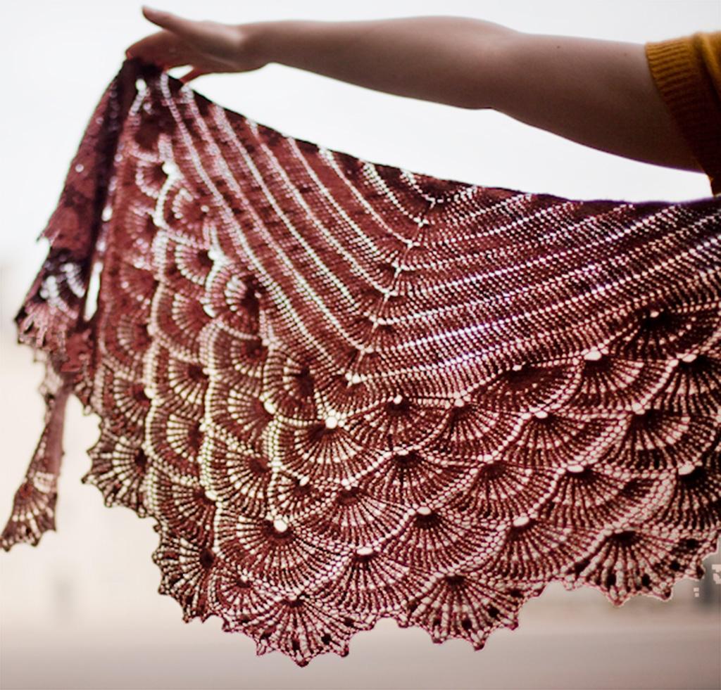 Venus Shawl Kit for crochet