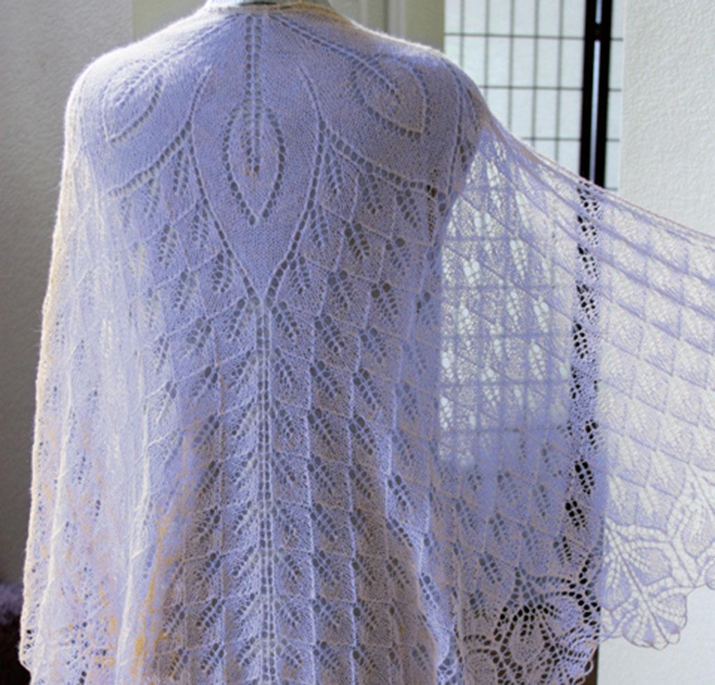 Fiore Di Sole shawl knitting kit