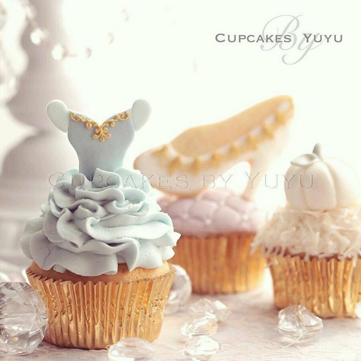 Cinderella cupcakes