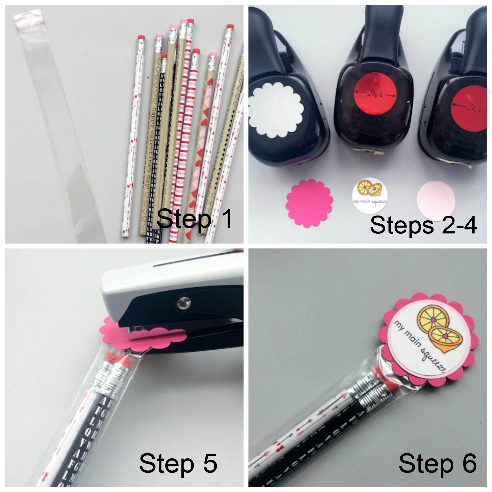 DIY Valentine Pencil Packs How to Make DIY Valentine Pencil Packs