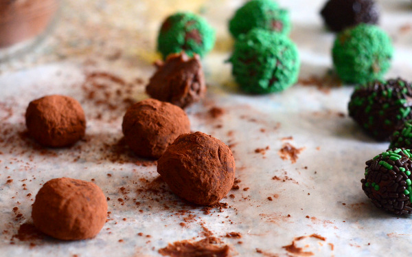 Finished Irish Cream Truffles