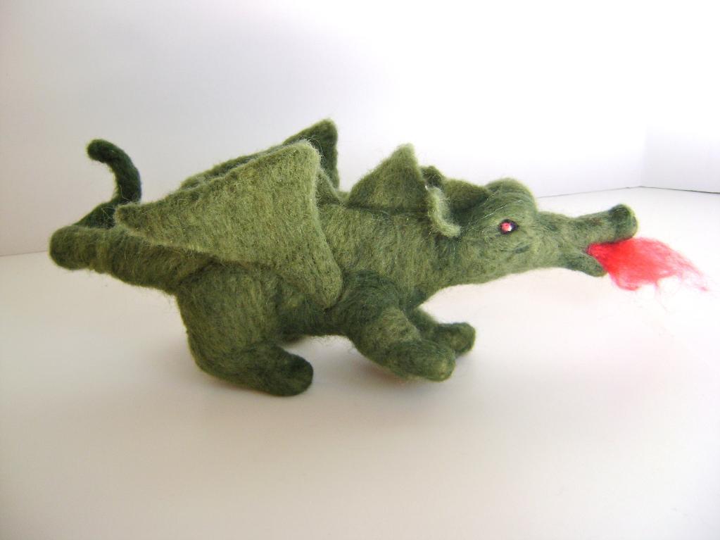 Felted Dragon