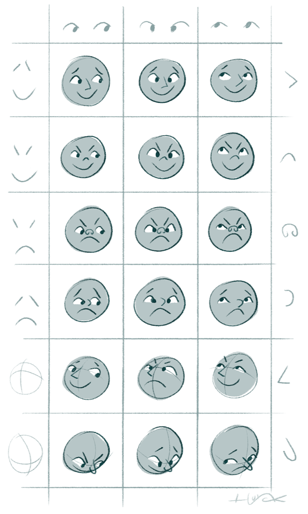 More elaborate facial permutations