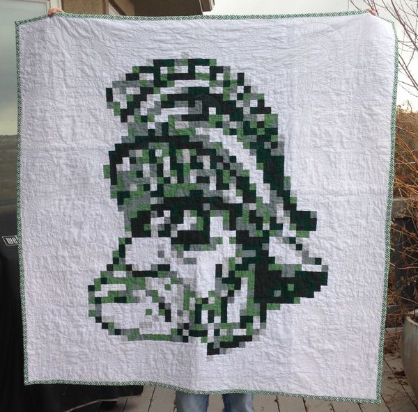 Sparty Quilt