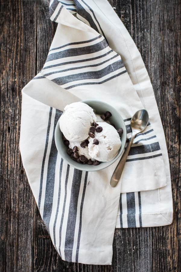 Easy Vanilla Bean Vegan Ice Cream