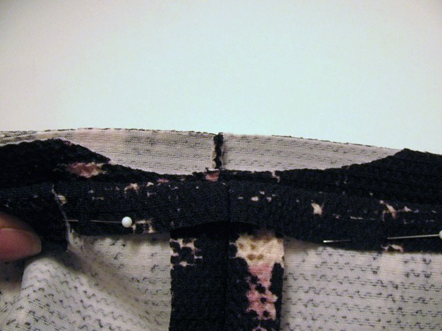 inner seams trimmed