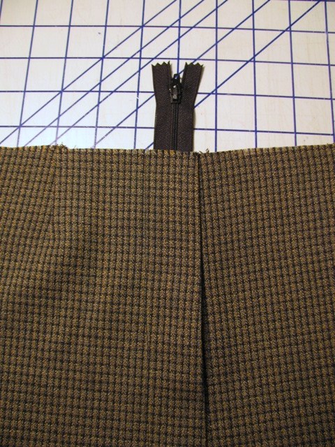 fly front zipper