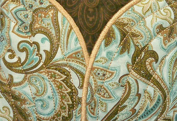 ITH owl purse quilting satin stitching