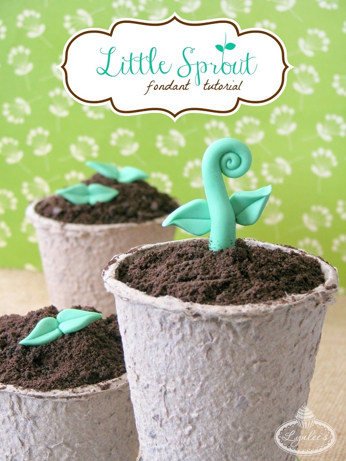 Little Sprout fondant tutorial