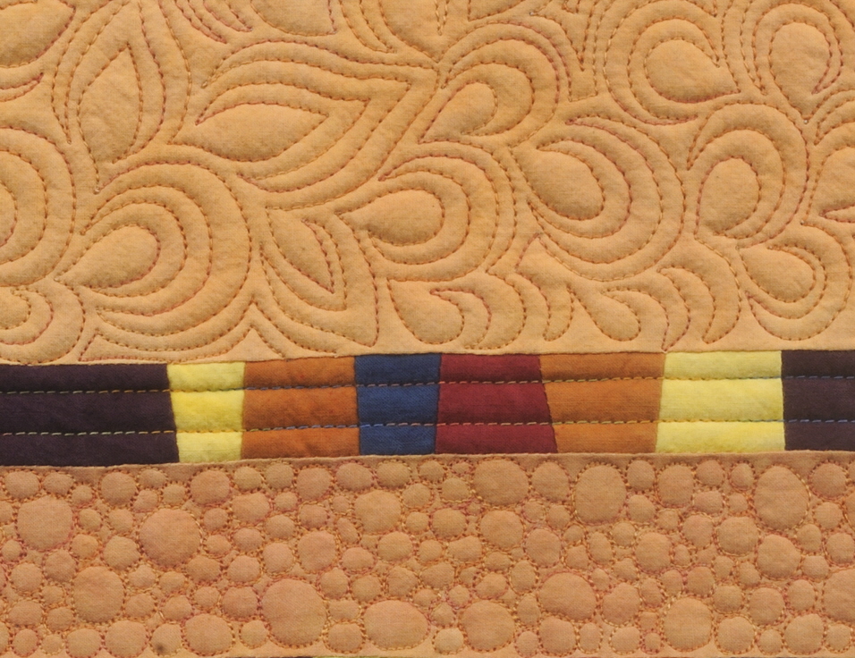 Detail of Flame Stitch