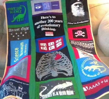 ScienTs T-shirt quilt