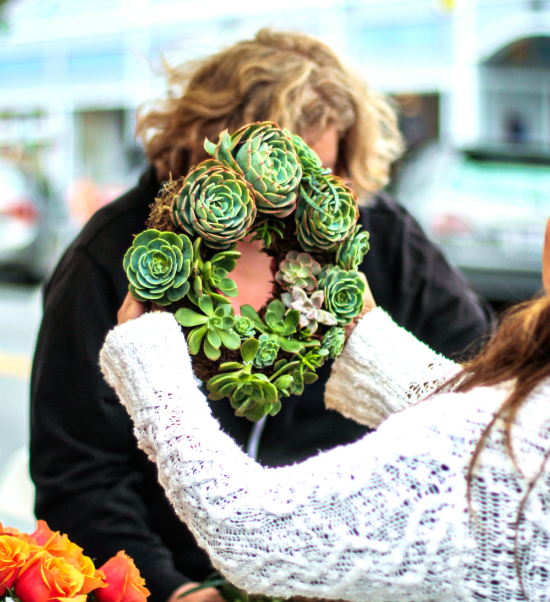 Succulent Wreath