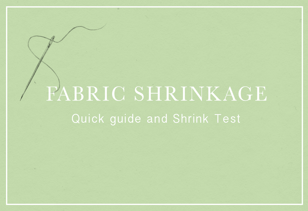 Fabric Shrinkage Title image