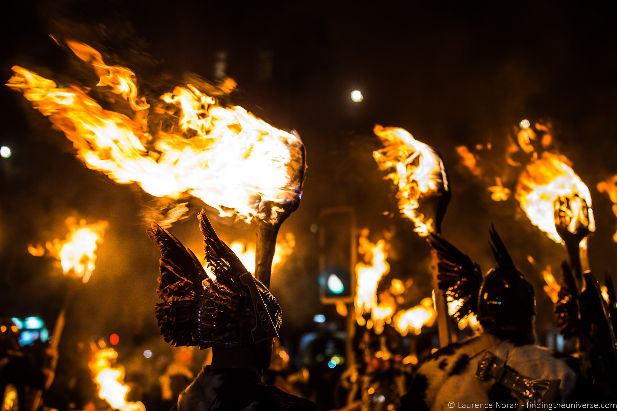 Viking torchlight procession Edinburgh Hogmanay - scaled