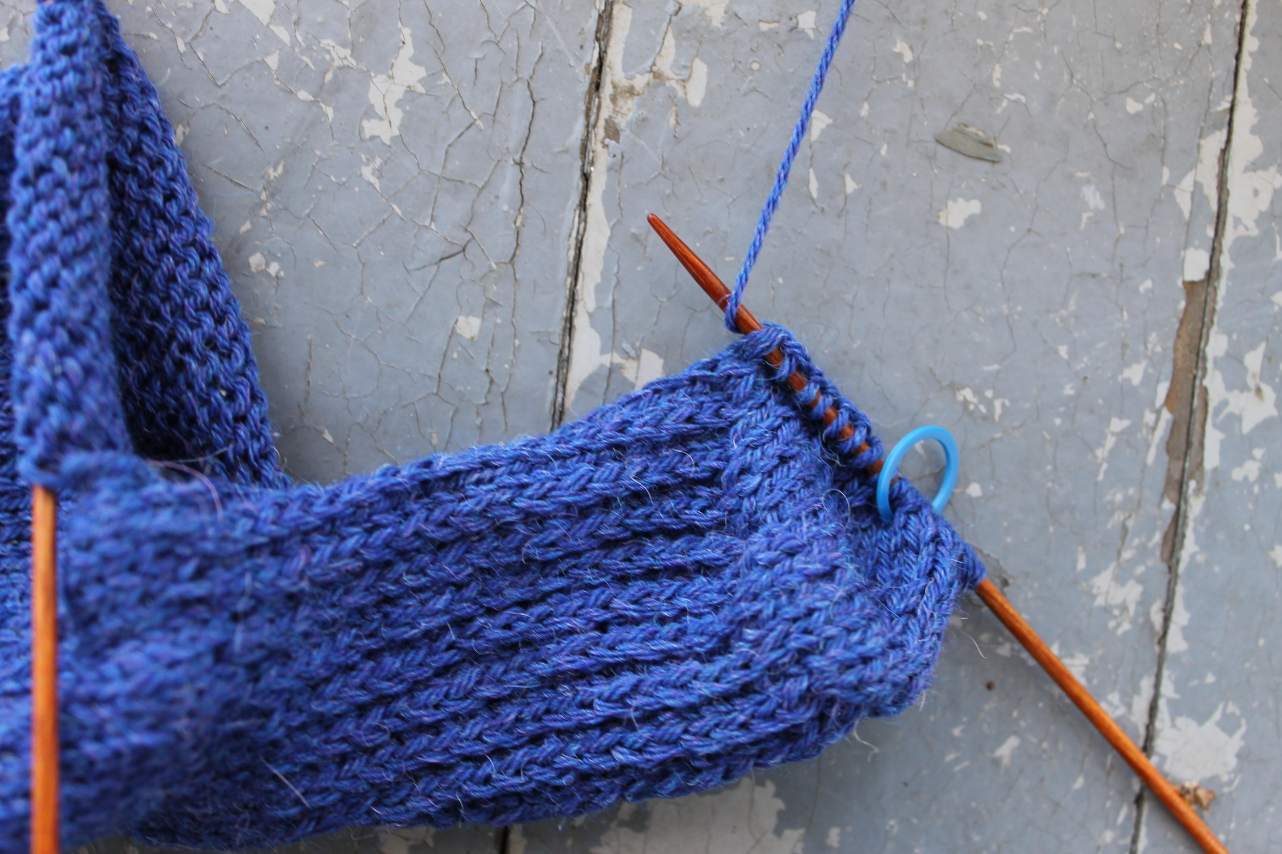 Wrap the stitch as if to knit