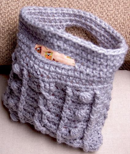 one skein crochet bag
