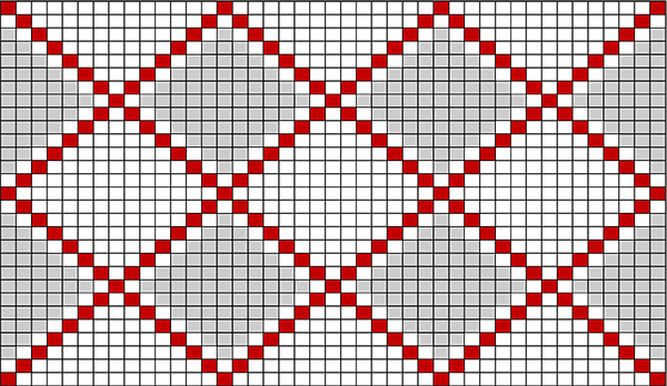 8 shaft waffle drawdown