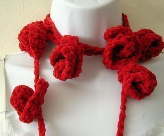 crochet roses