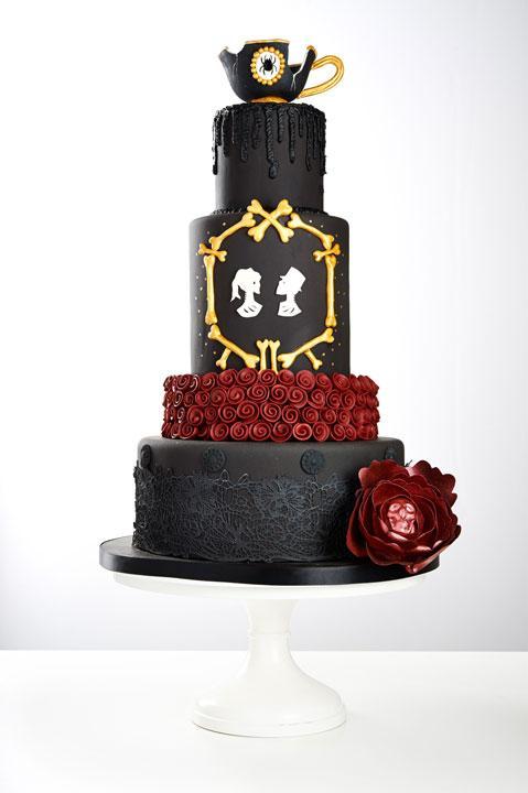 Goth cake