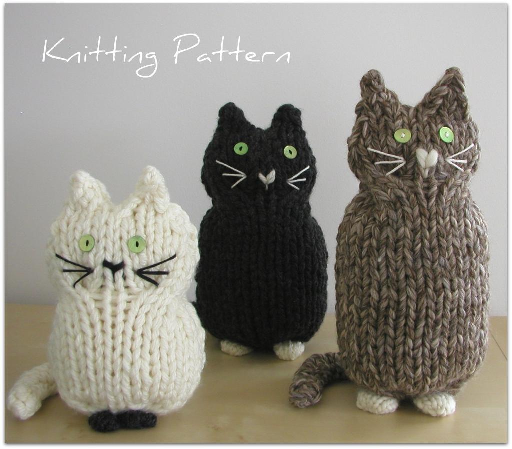 Cats knitting pattern