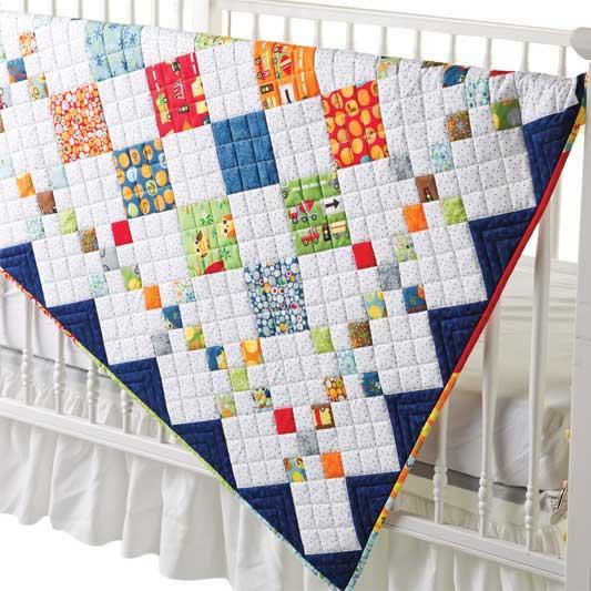 Diamond Patch Quilt Pattern