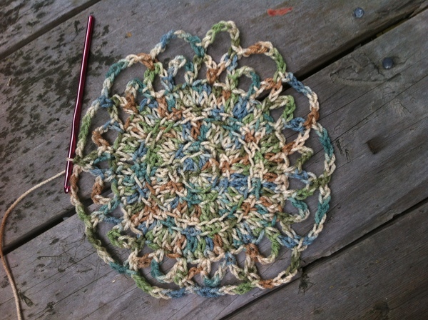 easy free crochet doily pattern
