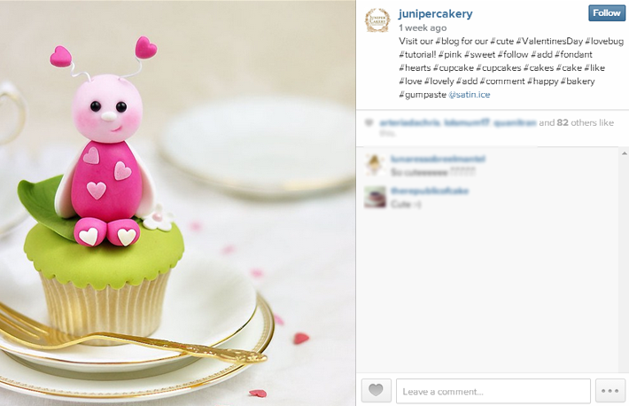 How to use instagram for a cake business