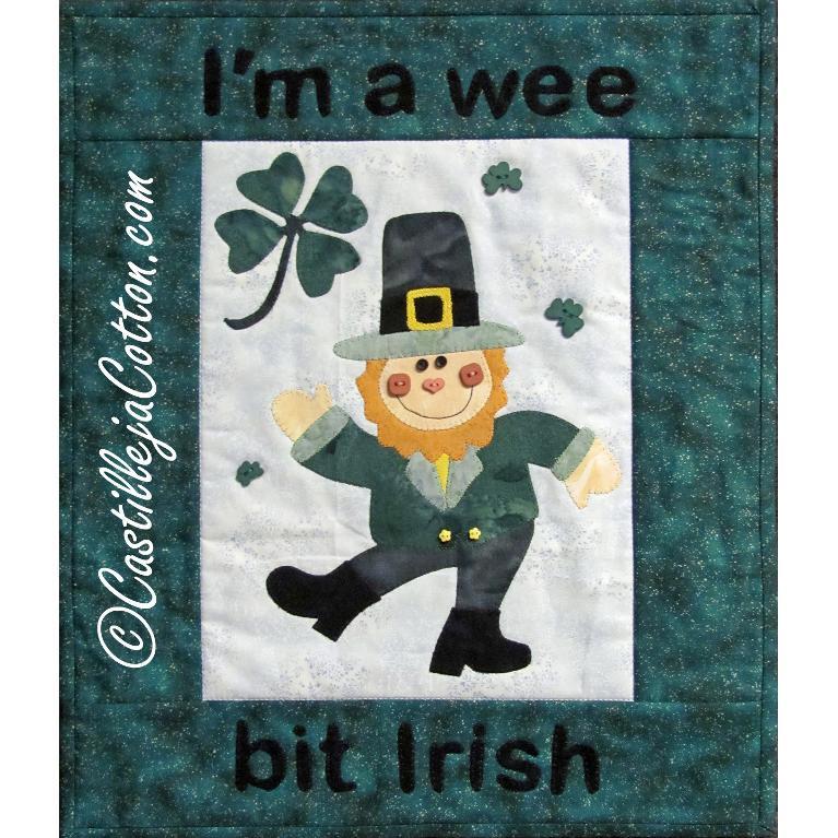 leprechaun wall hanging