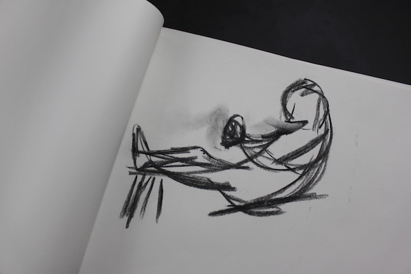 People in motion - sketch