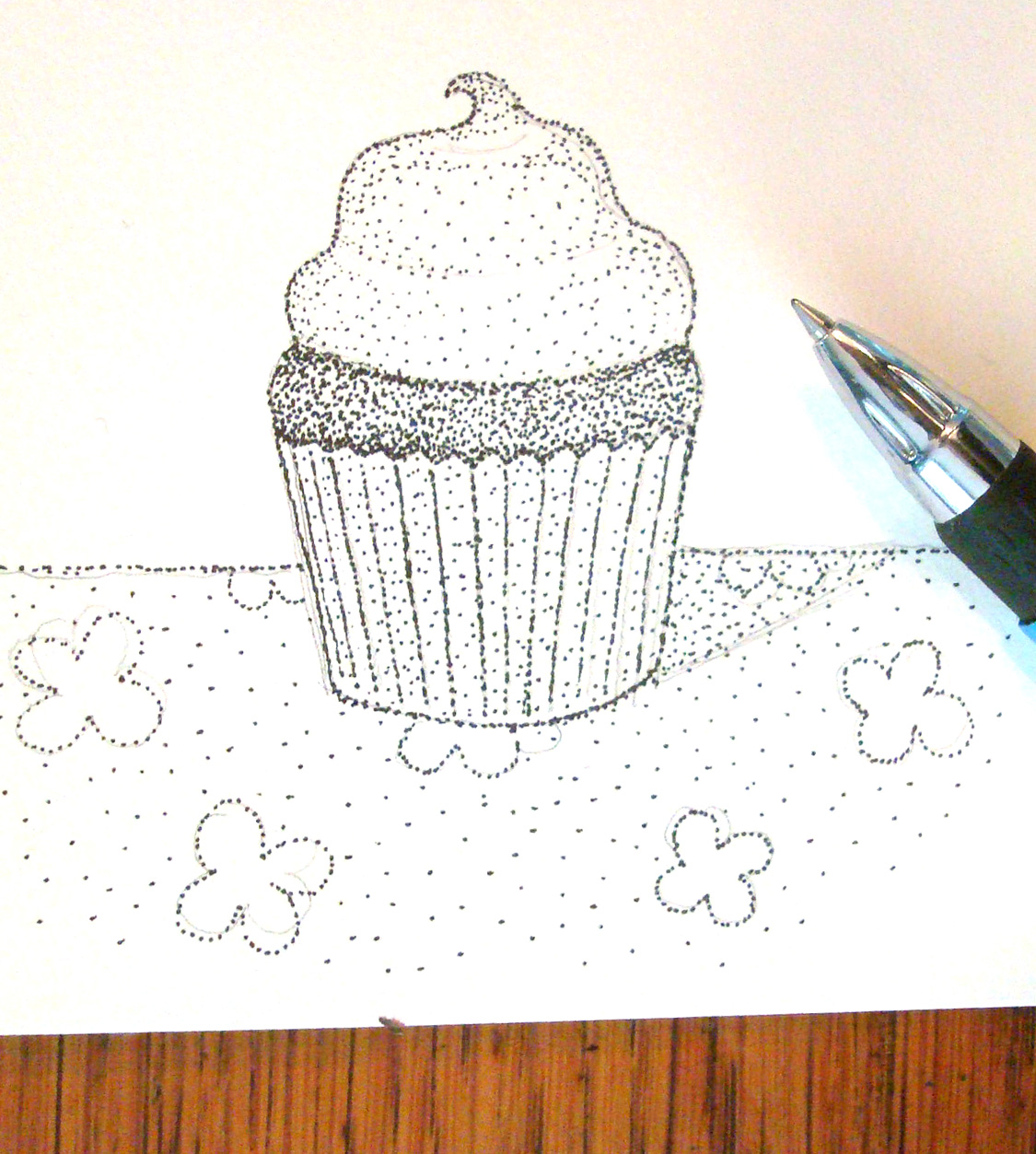 Stippling example