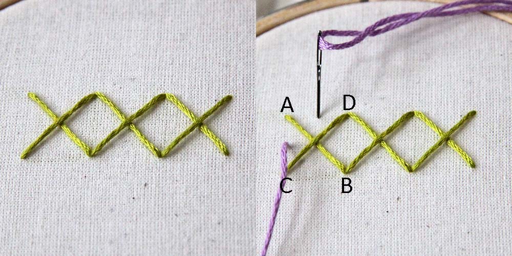 Rice stitch