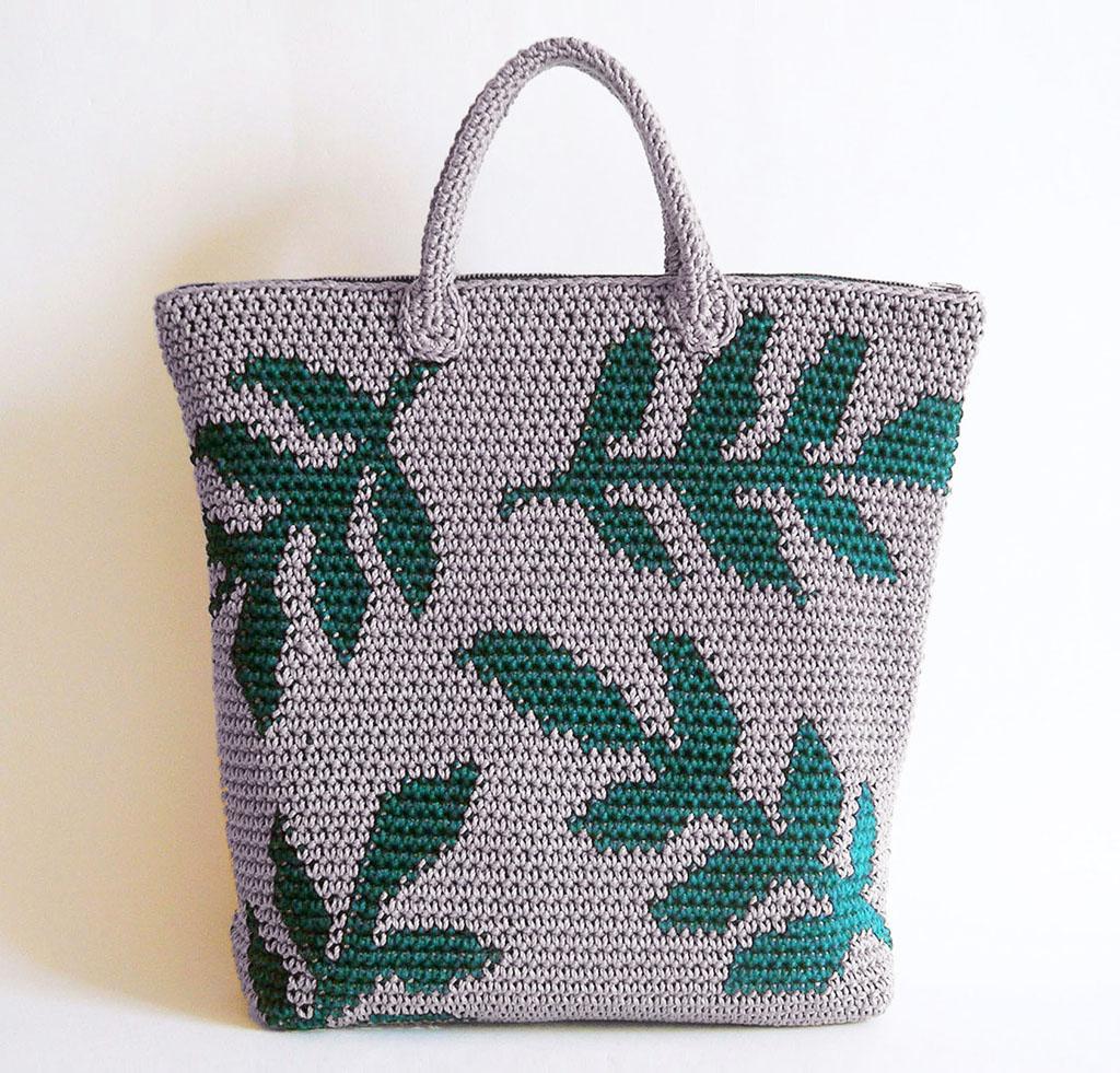 Leaves Backpack Crochet Kit