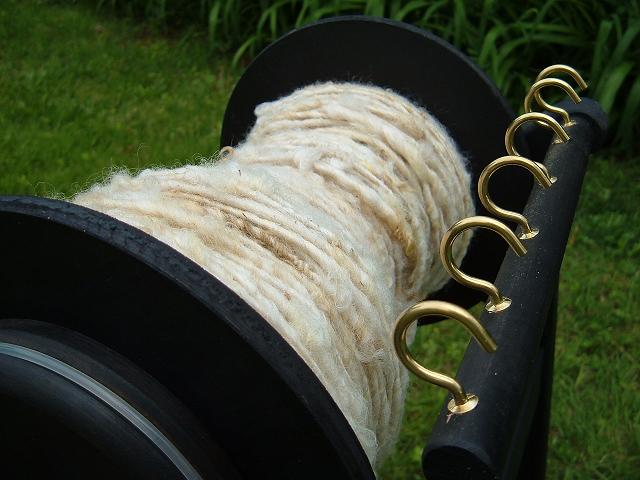 Handspun Border Leicester Wool