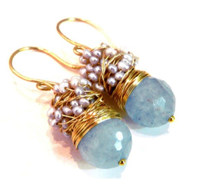 cluster earrings