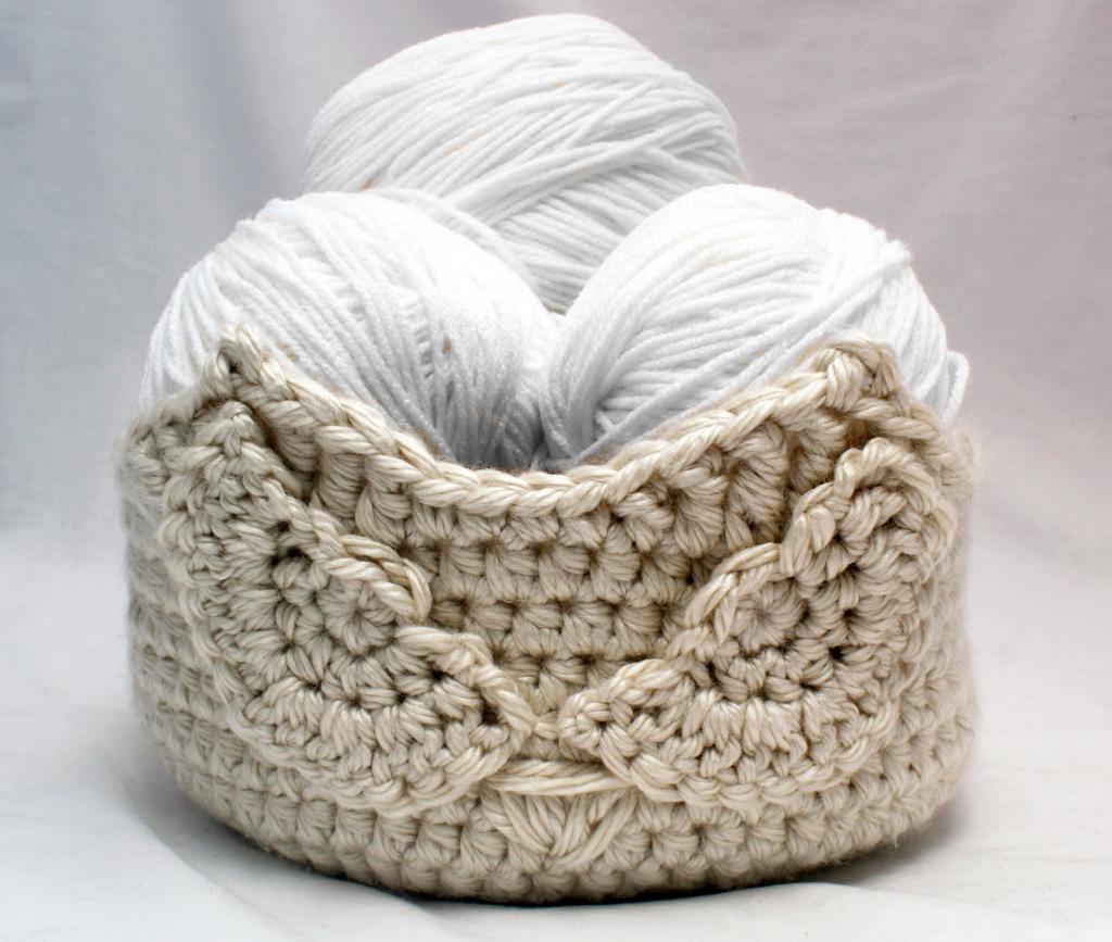 Owl Basket crochet kit